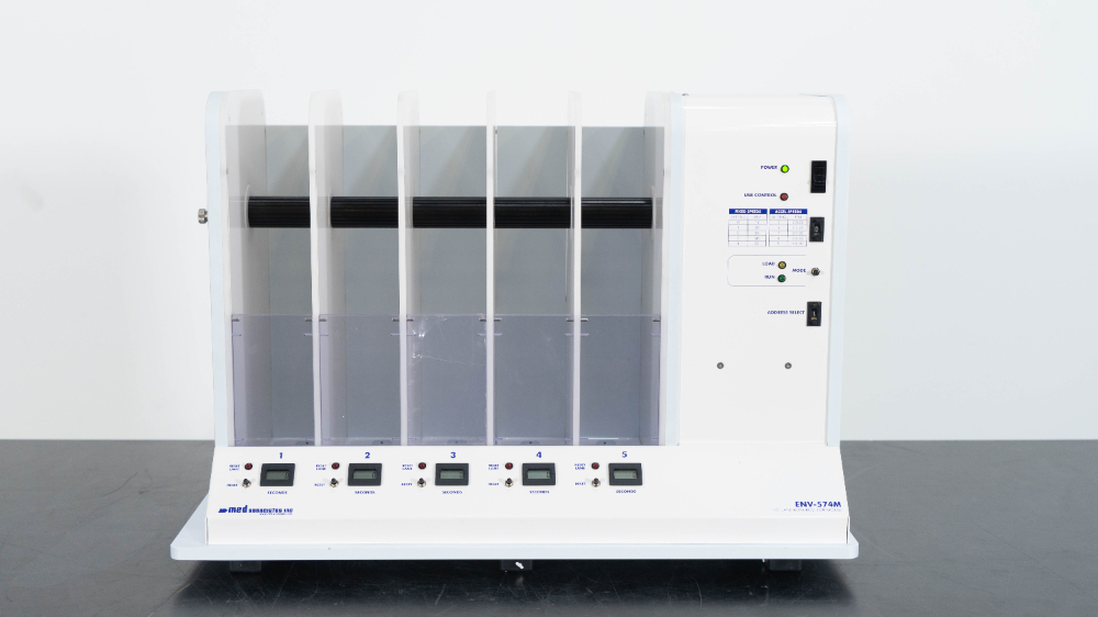 Image of Unused Med Associates ENV-574M Five Lane Rota-Rod For Mouse - New in Box